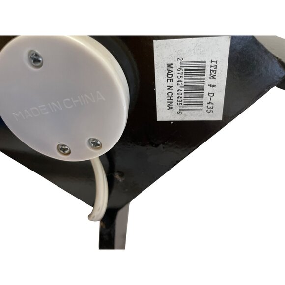 Sweet Scents n More Wood Oil Warmer Black Orange LED Lantern Light With Fleur-de - Picture 4 of 12